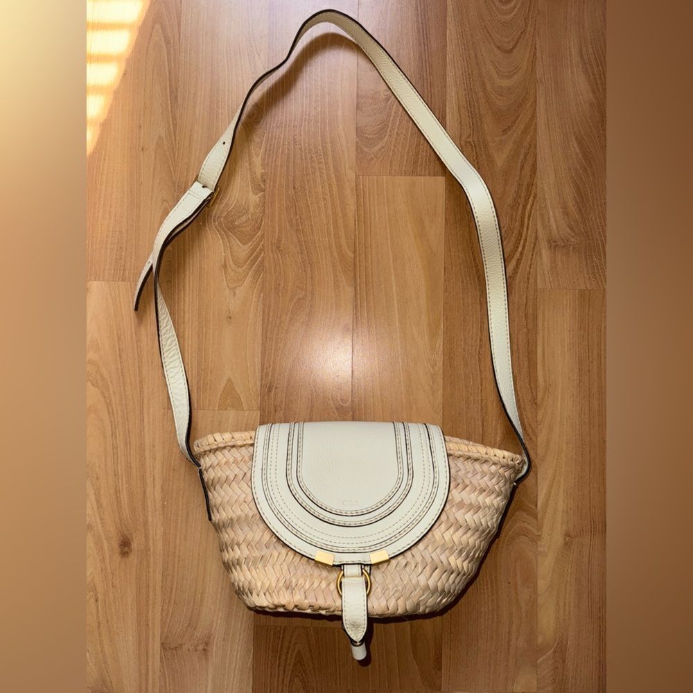 CHLOE Cream and Tan Women's Bag